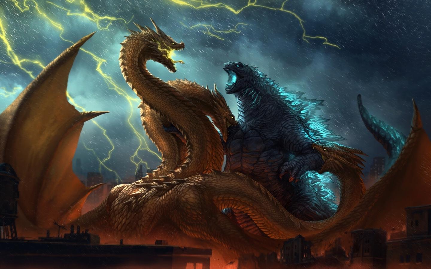 godzilla  wallpaper 1440×900  2024