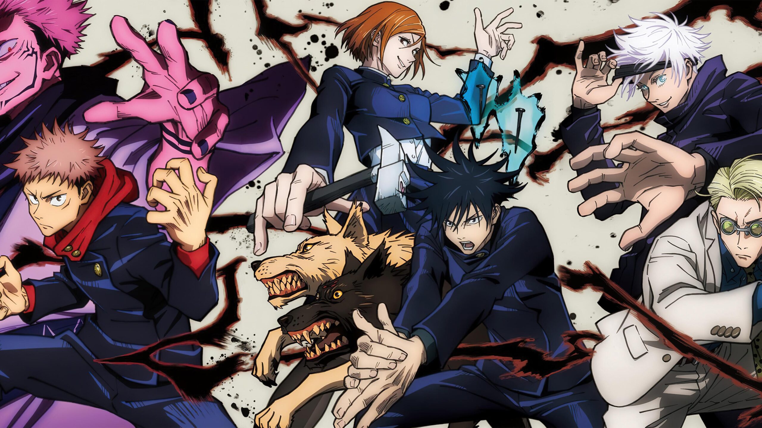 jujutsu kaisen  wallpaper 1600×900  Free