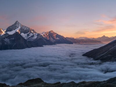 Mountain Sunset Vista